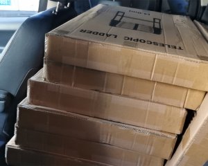 直奔120公里把梯子送達(dá)客戶手中，為專業(yè)點(diǎn)贊